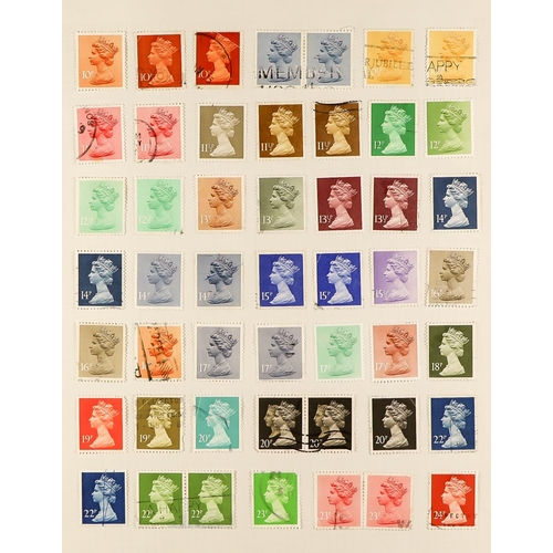 1477 - GB.ELIZABETH II COLLECTIONS AND COVERS in three sparse albums of basic stamps covering all reigns, a... 