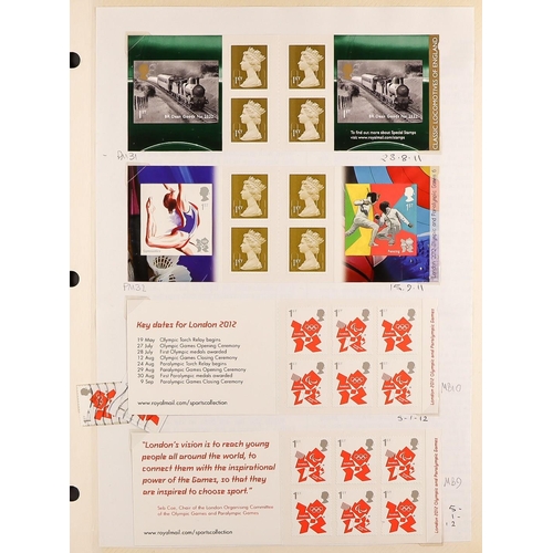 1482 - GB.ELIZABETH II COMPREHENSIVE BOOKLET COLLECTION ranging from the 1970s to 2017. Includes Greetings ... 