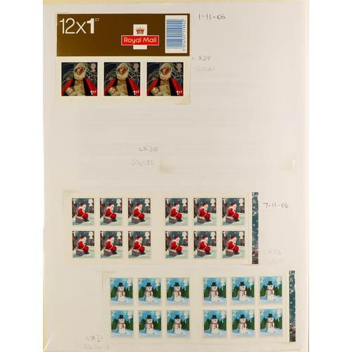 1482 - GB.ELIZABETH II COMPREHENSIVE BOOKLET COLLECTION ranging from the 1970s to 2017. Includes Greetings ... 