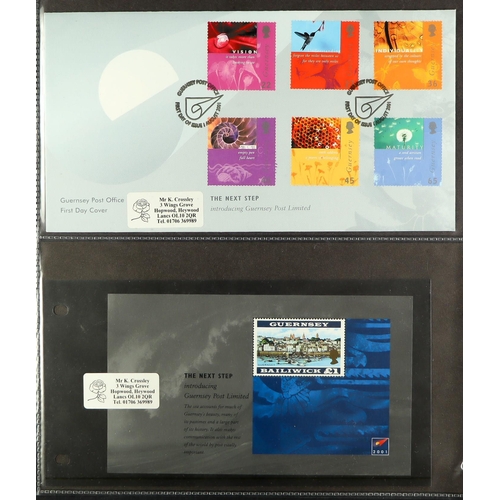 1514 - GB.ISLANDS GUERNSEY  1975 - 2012 COLLECTIONS comprising of 1981-1991 used collection in Lindner albu... 