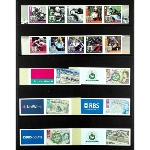 1521 - GB.ISLANDS ISLE OF MAN 2000 - 2013 IMPERFORATE PROOFS of complete sets and miniature sheets from the... 