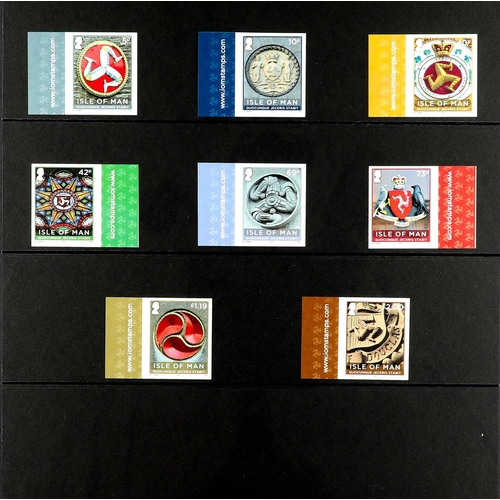 1521 - GB.ISLANDS ISLE OF MAN 2000 - 2013 IMPERFORATE PROOFS of complete sets and miniature sheets from the... 