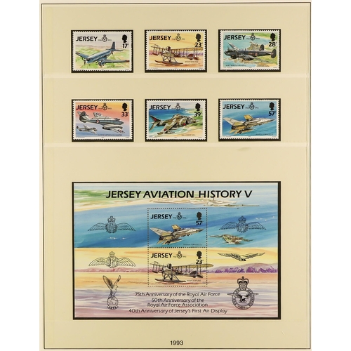 1532 - GB.ISLANDS JERSEY 1969 - 2005 NEVER HINGED MINT COLLECTION in two Lindner albums. Highly complete. F... 