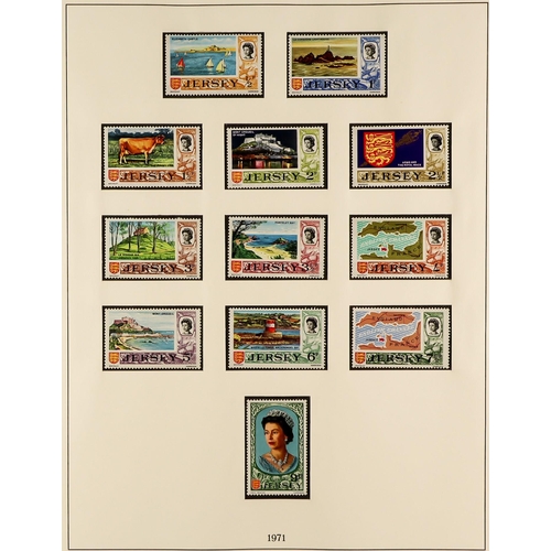 1532 - GB.ISLANDS JERSEY 1969 - 2005 NEVER HINGED MINT COLLECTION in two Lindner albums. Highly complete. F... 