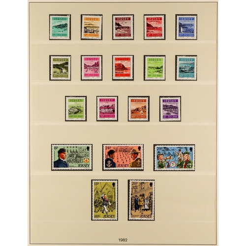 1532 - GB.ISLANDS JERSEY 1969 - 2005 NEVER HINGED MINT COLLECTION in two Lindner albums. Highly complete. F... 