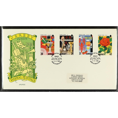 1533 - GB.ISLANDS JERSEY 1973 - 2005 COLLECTIONS comprising of a highly complete 1973-90 used collection in... 