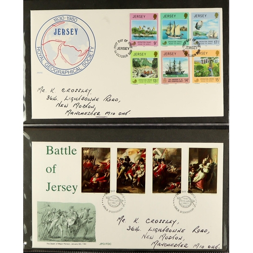 1533 - GB.ISLANDS JERSEY 1973 - 2005 COLLECTIONS comprising of a highly complete 1973-90 used collection in... 