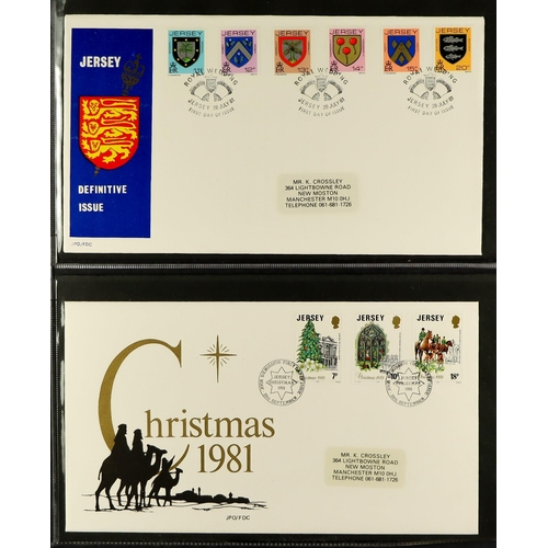 1533 - GB.ISLANDS JERSEY 1973 - 2005 COLLECTIONS comprising of a highly complete 1973-90 used collection in... 