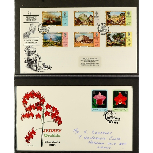 1533 - GB.ISLANDS JERSEY 1973 - 2005 COLLECTIONS comprising of a highly complete 1973-90 used collection in... 