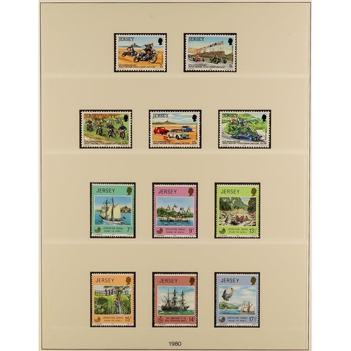 1535 - GB.ISLANDS JERSEY SELECTION 1969 - 1999 of mint stamps, mini sheets, presentation packs and FDCs. Th... 