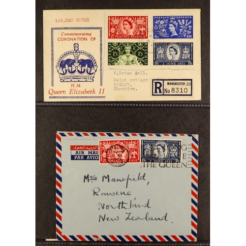 1537 - GB.FIRST DAY COVERS 1953 - 2000 COLLECTION IN BINDERS. Chiefly Royal Mail but includes other. Many u... 