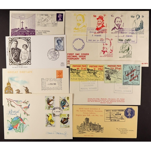 1539 - GB.FIRST DAY COVERS 1966 - 2006 collection which includes some strike covers, postage dues, various ... 