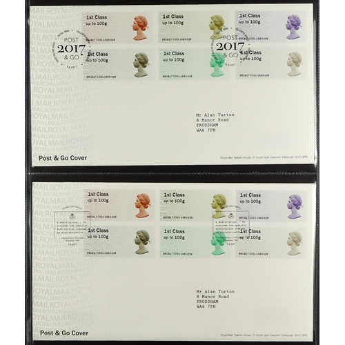 1543 - GB.FIRST DAY COVERS 1967 - 2017 COLLECTION housed in dedicated albums which are in very fine conditi... 