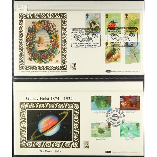 1549 - GB.FIRST DAY COVERS BENHAM GOLD 500 COVERS 1988 - 1991 collection of 44 covers (between #'s 02 - 60)... 