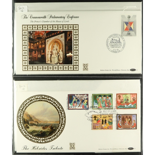 1549 - GB.FIRST DAY COVERS BENHAM GOLD 500 COVERS 1988 - 1991 collection of 44 covers (between #'s 02 - 60)... 