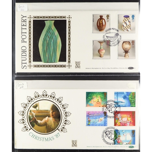 1549 - GB.FIRST DAY COVERS BENHAM GOLD 500 COVERS 1988 - 1991 collection of 44 covers (between #'s 02 - 60)... 