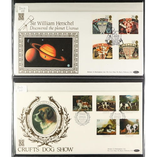 1549 - GB.FIRST DAY COVERS BENHAM GOLD 500 COVERS 1988 - 1991 collection of 44 covers (between #'s 02 - 60)... 