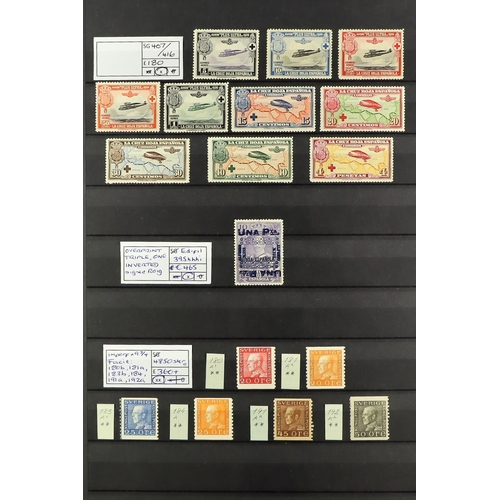 25 - LARGE HOLDING OF BETTER SETS AND ITEMS. A powerful accumulation of sets, high / top values, stamps w... 