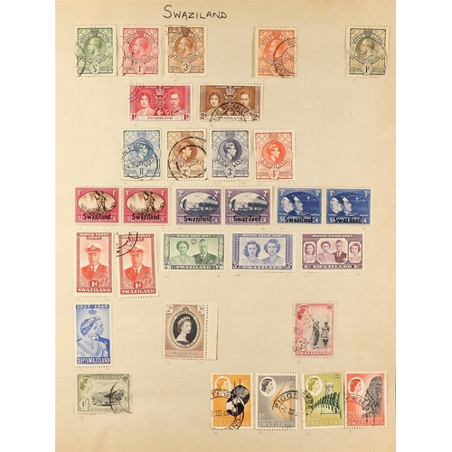 32 - HUGE WORLDWIDE WITH COMMONWEALTH COLLECTION in 6 large albums (loose- leaf with pages from various s... 