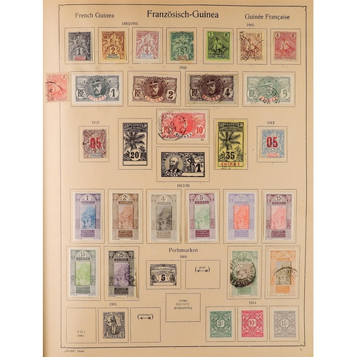 35 - AFRICA, ASIA & AUSTRALASIA 1870's - 1930's OLD COLLECTION in a large 'Ka-Be' album, contains a mint ... 