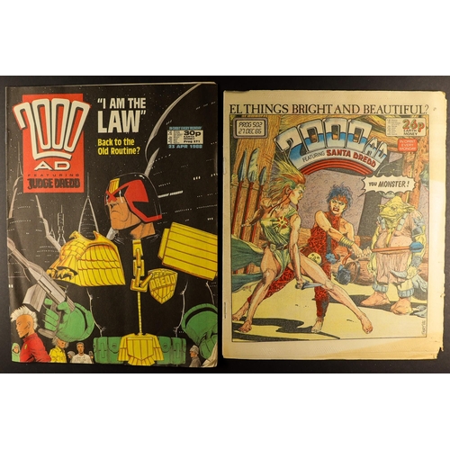 23 - COMICS - 2000 AD FEATURING JUDGE DREDD. Comprises of '2000 AD Featuring Judge Dredd', 1978-1991. Mai... 