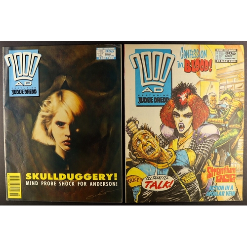 23 - COMICS - 2000 AD FEATURING JUDGE DREDD. Comprises of '2000 AD Featuring Judge Dredd', 1978-1991. Mai... 