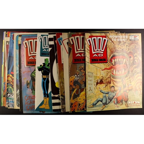 23 - COMICS - 2000 AD FEATURING JUDGE DREDD. Comprises of '2000 AD Featuring Judge Dredd', 1978-1991. Mai... 