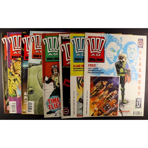 23 - COMICS - 2000 AD FEATURING JUDGE DREDD. Comprises of '2000 AD Featuring Judge Dredd', 1978-1991. Mai... 