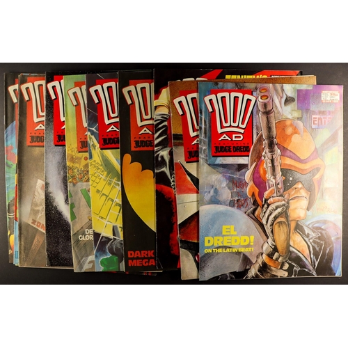 23 - COMICS - 2000 AD FEATURING JUDGE DREDD. Comprises of '2000 AD Featuring Judge Dredd', 1978-1991. Mai... 