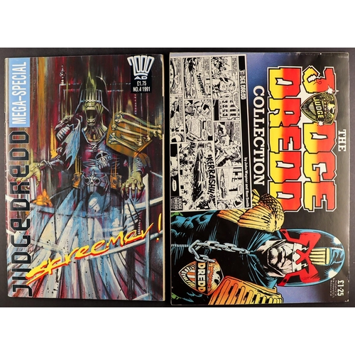 25 - COMICS, MAGAZINES AND GRAPHIC NOVELS - JUDGE DREDD. Comprising of 'Judge Dredd  -The Magazine' 1990 ... 