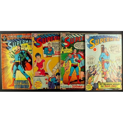 26 - DC COMICS - SUPERMAN 1966 - 1986. Approximately 240 issues, mainly the 300 numbers but some early an... 