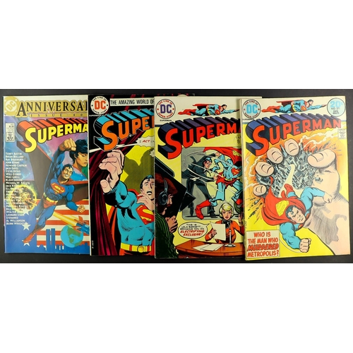 26 - DC COMICS - SUPERMAN 1966 - 1986. Approximately 240 issues, mainly the 300 numbers but some early an... 