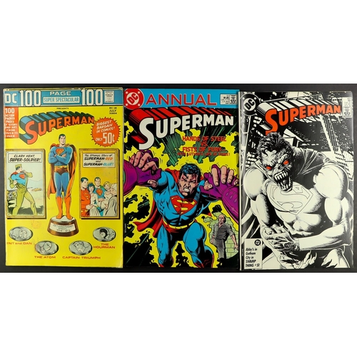 26 - DC COMICS - SUPERMAN 1966 - 1986. Approximately 240 issues, mainly the 300 numbers but some early an... 