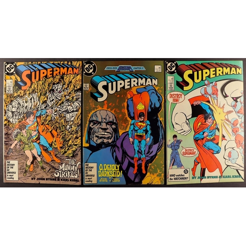 27 - DC COMICS - SUPERMAN 1987 - 1990. Comprises of issue 1-11, (#4 - first appearance of Bloodsport and ... 