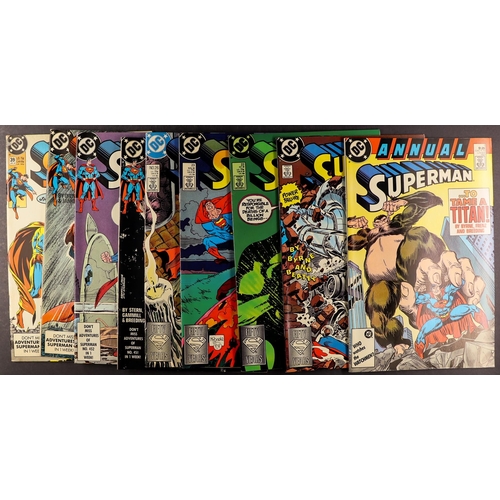 27 - DC COMICS - SUPERMAN 1987 - 1990. Comprises of issue 1-11, (#4 - first appearance of Bloodsport and ... 