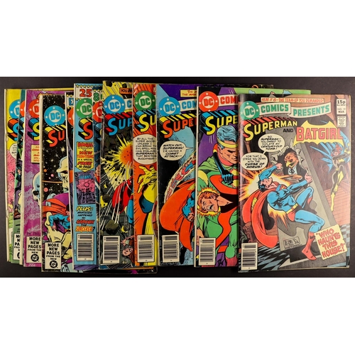 29 - DC COMICS - SUPERMAN AND..... Various adversaries. Near complete. Comprises of 1-10, 12-19, 21-82, 8... 