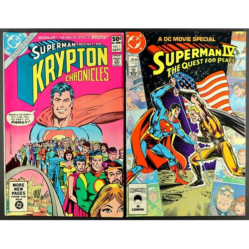 30 - DC COMICS - LOIS LANE 1960s - 70s AND 1ST ISSUE SUPERMAN RELATED. 'Lois Lane' issues 70 (Catwoman), ... 