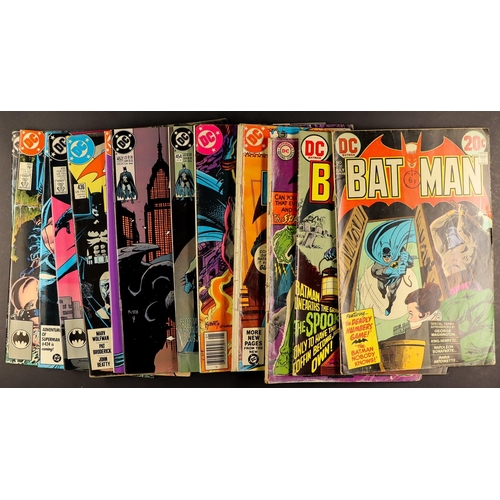 32 - DC COMICS - BATMAN 1967 - 1990. Approximately 165 issues which include issues 249, 250, 252, 259, 36... 