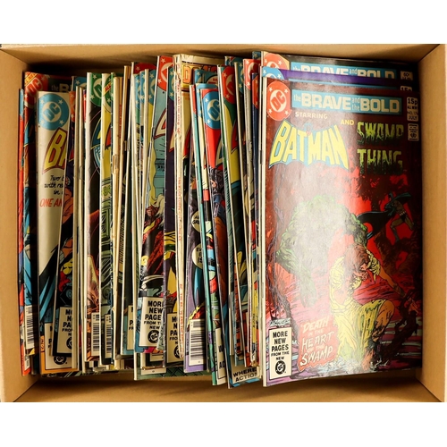 34 - DC COMICS - BATMAN - THE BRAVE AND THE BOLD 1967 - 1983. Approximately 62 issues ranging from 75-200... 