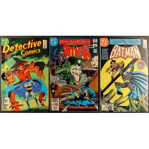 36 - DC COMICS - DETECTIVE COMICS 1976 - 1990 featuring Batman. Approximately 130 issues from 466 - 622. ... 