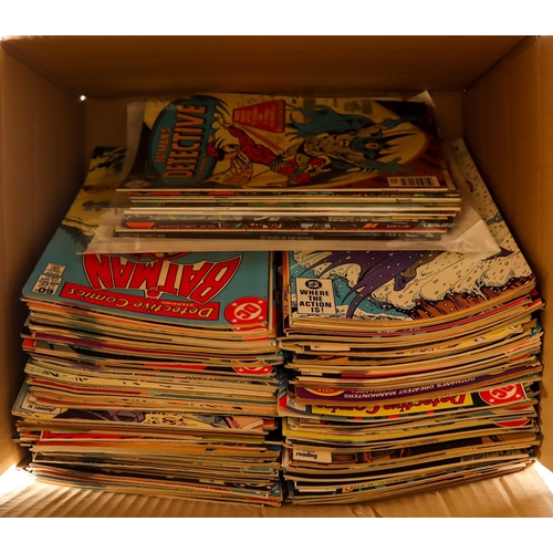 36 - DC COMICS - DETECTIVE COMICS 1976 - 1990 featuring Batman. Approximately 130 issues from 466 - 622. ... 