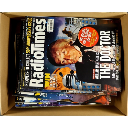 44 - DR WHO  - RADIO TIMES COVERS COLLECTION. The complete set of 12 covers for the 50th Anniversary (201... 