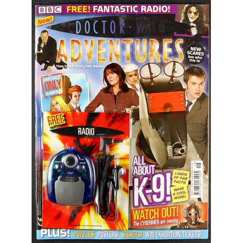 49 - DR WHO - ADVENTURES MAGAZINE, INCLUDING ISSUE 1. Comprising of  #1, 3, 6 (sealed), 37, 45, 47, 49, 5... 