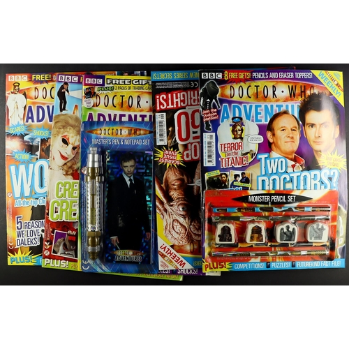 49 - DR WHO - ADVENTURES MAGAZINE, INCLUDING ISSUE 1. Comprising of  #1, 3, 6 (sealed), 37, 45, 47, 49, 5... 