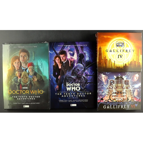 51 - DR WHO - AUDIO CD BOX-SETS. Includes 'Dark Eyes' (1-4), 'Unit' (8 different titles), 'Doom Coalition... 