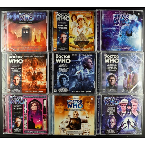 52 - DR WHO - AUDIO CDs INCLUDING SIGNED. Approximately 360 Cds - the majority still sealed. 4 signed CDs... 