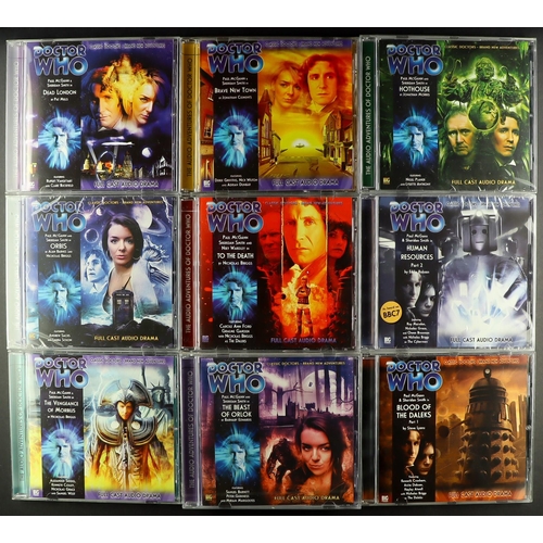 52 - DR WHO - AUDIO CDs INCLUDING SIGNED. Approximately 360 Cds - the majority still sealed. 4 signed CDs... 