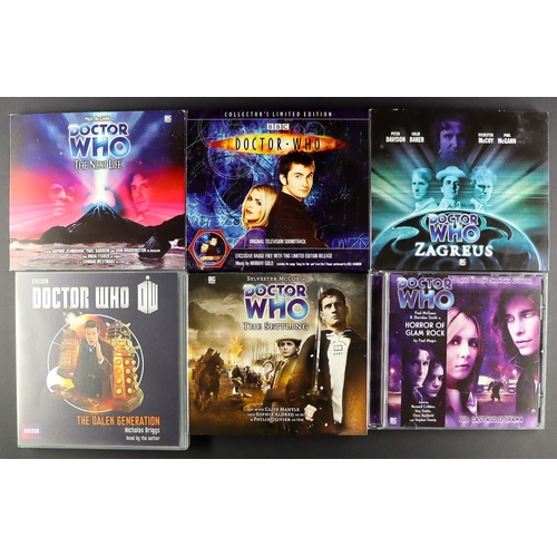 52 - DR WHO - AUDIO CDs INCLUDING SIGNED. Approximately 360 Cds - the majority still sealed. 4 signed CDs... 