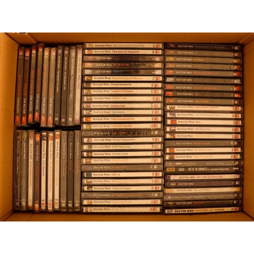 52 - DR WHO - AUDIO CDs INCLUDING SIGNED. Approximately 360 Cds - the majority still sealed. 4 signed CDs... 