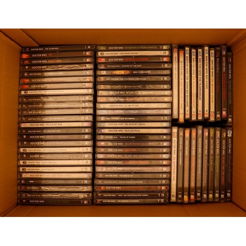 52 - DR WHO - AUDIO CDs INCLUDING SIGNED. Approximately 360 Cds - the majority still sealed. 4 signed CDs... 